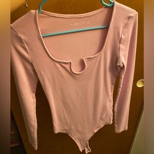 Abercrombie & Fitch Pink Bodysuit